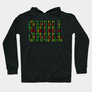 Skull spelled for you Hoodie